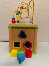 Top Bright 5 in 1 Garden Activity Cube with 3 shapes blocks