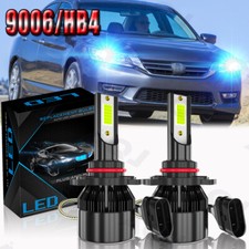 Super Bright 2 Side 9005 Led Headlight Lamp Kit High Beam Bulb 8000k Ice Blue 2x