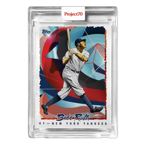 2021 Topps: Project 70 Card #889 - Babe Ruth 1995 by Quiccs - Brand New