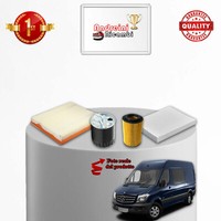 Wartungssatz 4 Filter Mercedes Sprinter II 316 CDI 120KW 163PS AB 2009
