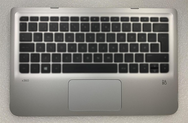 Hp Pavilion X360 310 G2 824136-031 Englische Uk Tastatur Palmrest Echtes Sticker-image