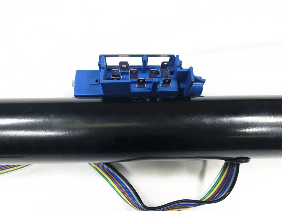 Chevy Camaro 1967 1968 1969 32" columna de dirección inclinable negra llave cambio de piso Foto 4 de 4