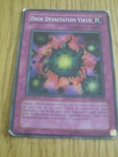 Yu Gi Oh Deck Devastation Virus FET-EN058 1st Edition Heavy Play