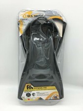 U.S. Divers Swimming Fins Snorkel Swim Fins Black Fit Fitness Medium 6.5-9.5 NEW