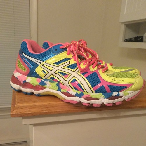 Asics Gel Kayano 21 fluid fit Womens Neon Rainbow Size 7 Excellent Condition | eBay Asics Gel Kayano 21 fluid fit Womens Neon Rainbow Size 7 Excellent Condition | eBay