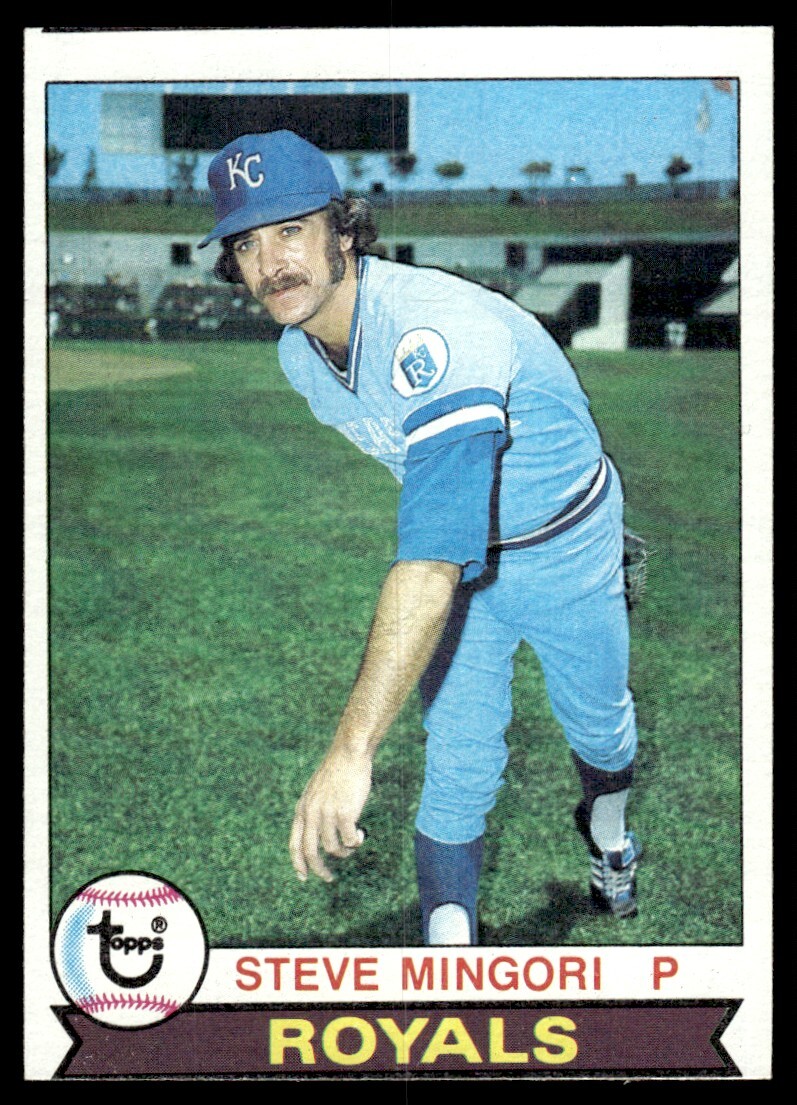 1979 Topps Steve Mingori Kansas City Royals #72