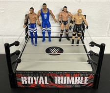 WWE Royal Rumble Ring With 4 Action Figures R...