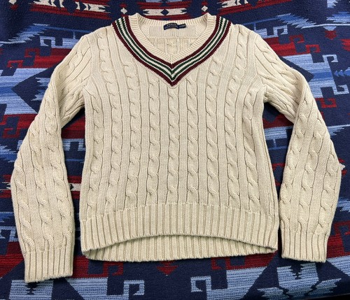 Vintage Polo Ralph Lauren Hand Knit V 