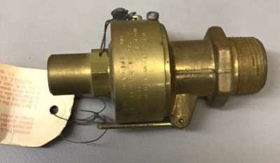 Kunkle Blow Down Pressure Relief Valve, 1'' MNPT, 65psig  (B9)