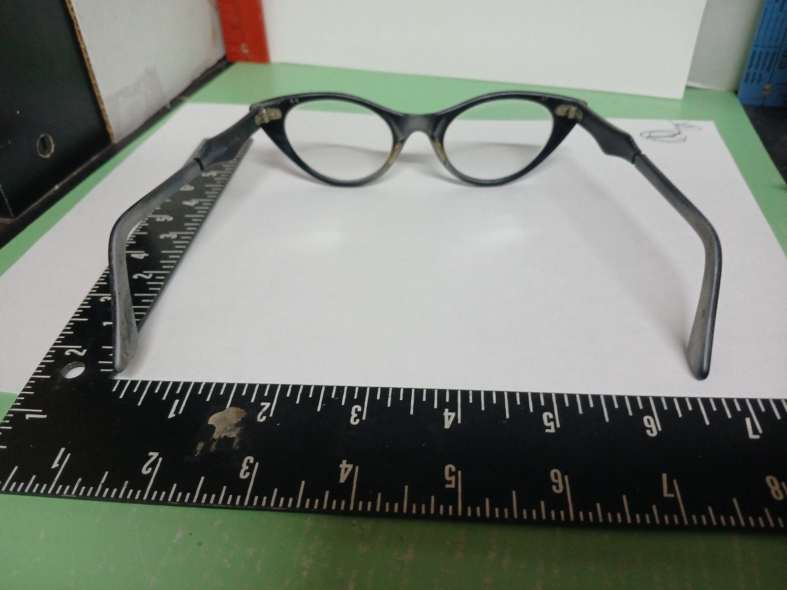 Vintage Cat Eye  Eye  Glasses  Frame USA - image 5