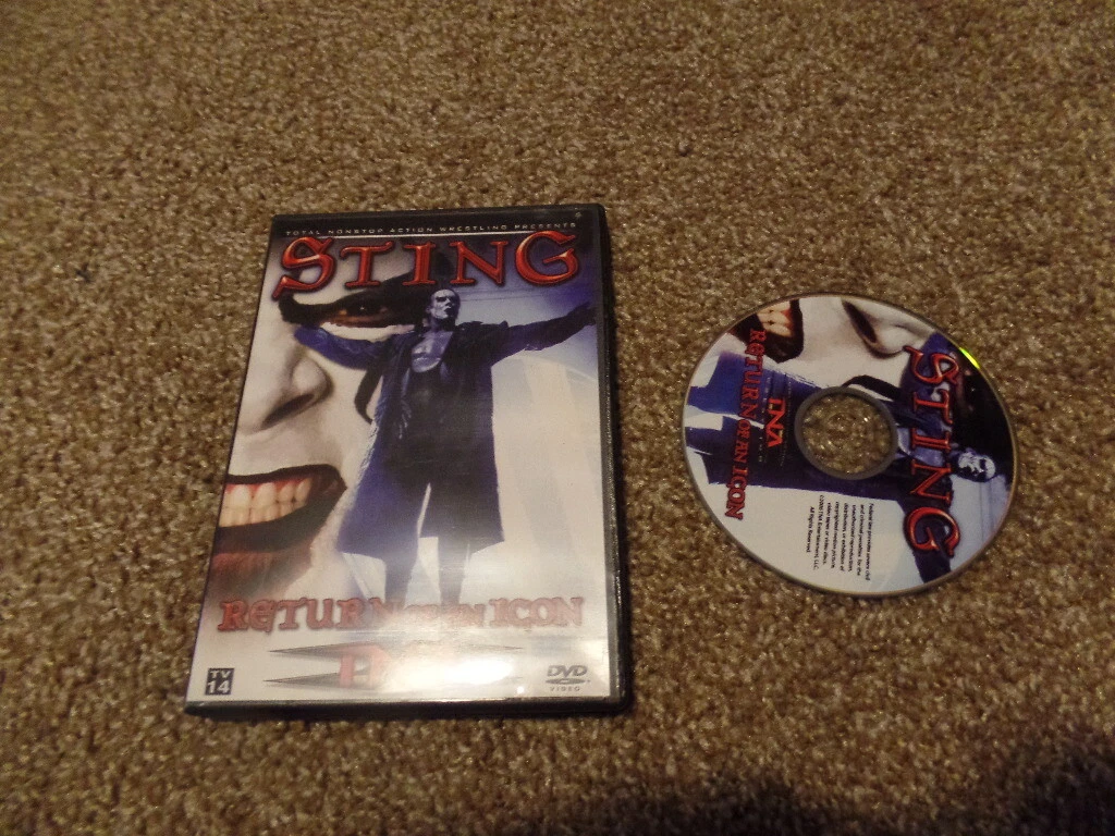STING RETURN OF AN ICON tna wrestling dvd