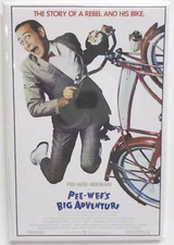 Pee-Wee's Big Adventure Movie Poster 2" x 3" Refrigerator Locker MAGNET