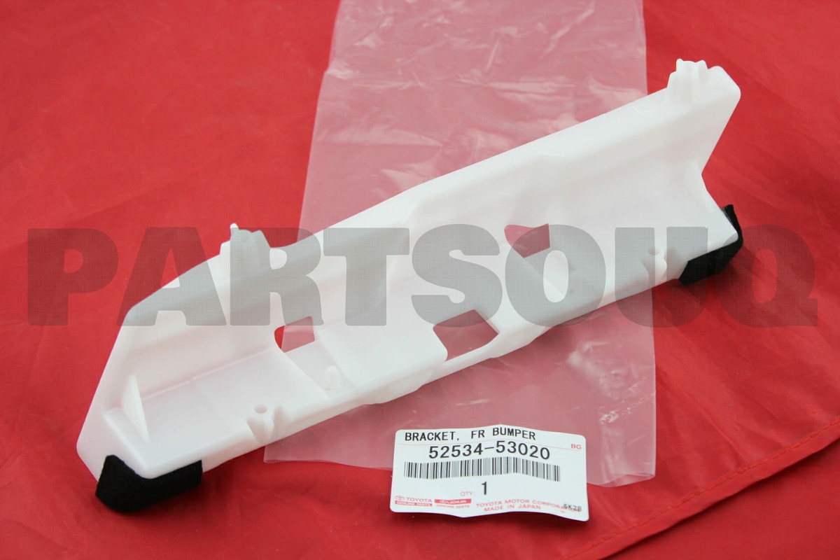 5253453020 Genuine Toyota BRACKET, FRONT BUMPER RETAINER, NO.2