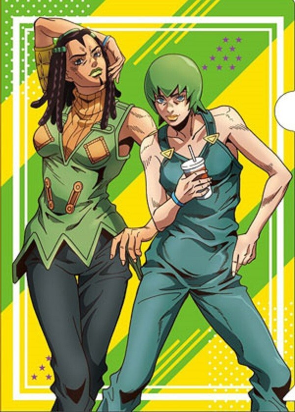 JOJO BIZARRE 6 OCEAN JOLYNE JOTARO FOO FIGHTER COSTELLO FILE