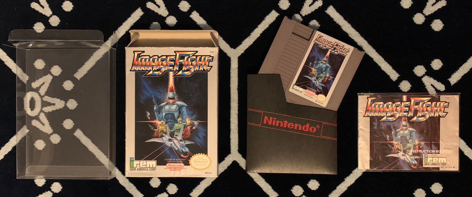 Image Fight NES Nintendo Complete In Box CIB eBay