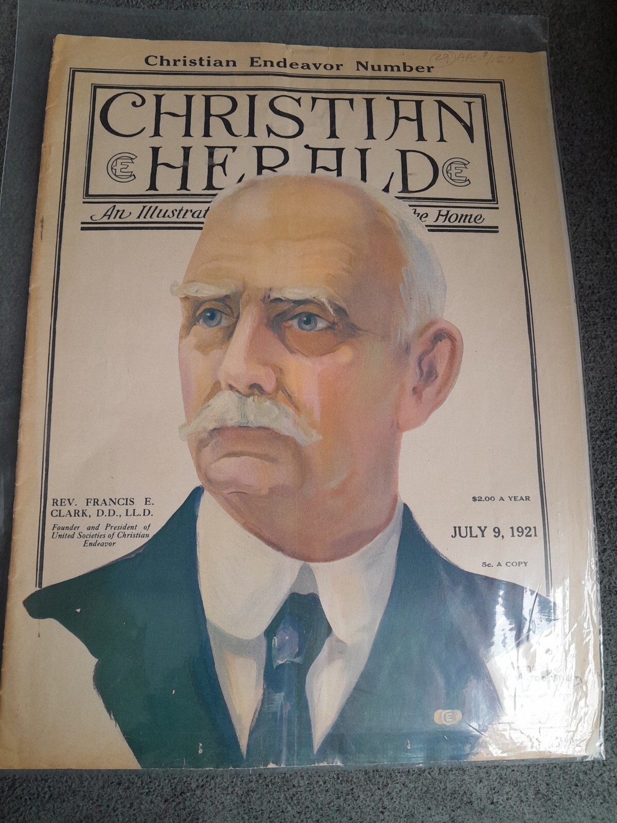 Antique Christian Herald Magazine July 1921 Ephemera Amazing Advertising