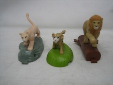 2019 LION KING LOT OF 3 MCDONALDS TOY LOOSE DISNEY