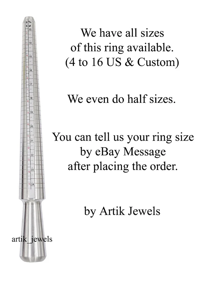 Anillo De Hombre De Ónix Negro Natural Y Peridoto Con Plata Esterlina 925 #5799 - Imagen 4 de 4