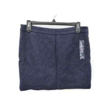 NWT Gap Super cute navy mini skirt size 4 Classic Short Textured Fabric