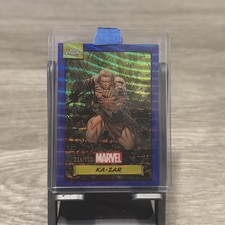 2024 Topps Chrome Marvel Blue Wave Refractor #127 Ka-Zar /150