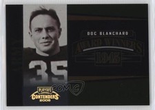 2006 Playoff Contenders Award Winners Gold /250 Doc Blanchard #AW-37 2k3