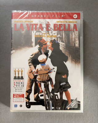 Cecchi Gori La Vita è Bella DVD Benigni Braschi Drama Oscar IT RC2 PAL 2000 OVP