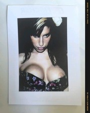 AMY WINEHOUSE: SCHÖNES STARFOTO: BRITISCHE SOUL UND JAZZ SÄNGERIN.BACK TO BLACK