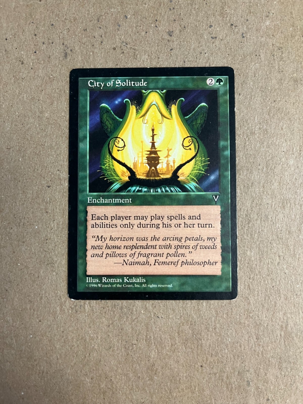 MTG Visions City of Solitude