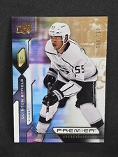 2021-22 Upper Deck Quinton Byfield /199 Premier Rookie Gold (RC) Kings #109 