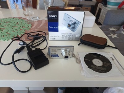 Sony Cyber-shot DSC-W510 12.1 MP Digitalkamera Silber