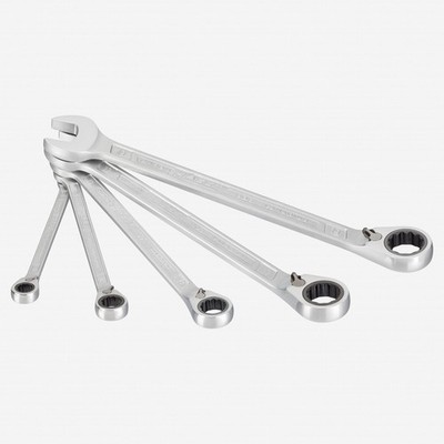 Hazet 606/5 Ratcheting combination wrench set 5 pc metric 8-19mm