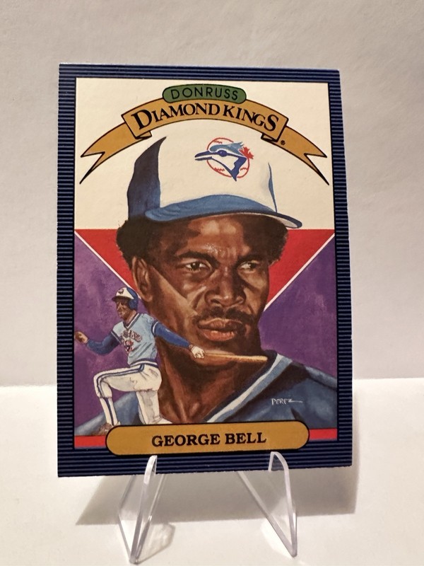 1986 Donruss - Diamond Kings George Bell #4