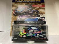 Rally Ford Focus RS WRC Rally Acropolis 2009 1:43 IXO Die-Cast Mit Booklet
