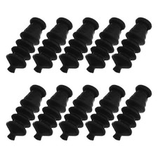 10pcs Push Rod Rubber Seals, L37mm for RC Boat Assembly, 5mm Central Hole,