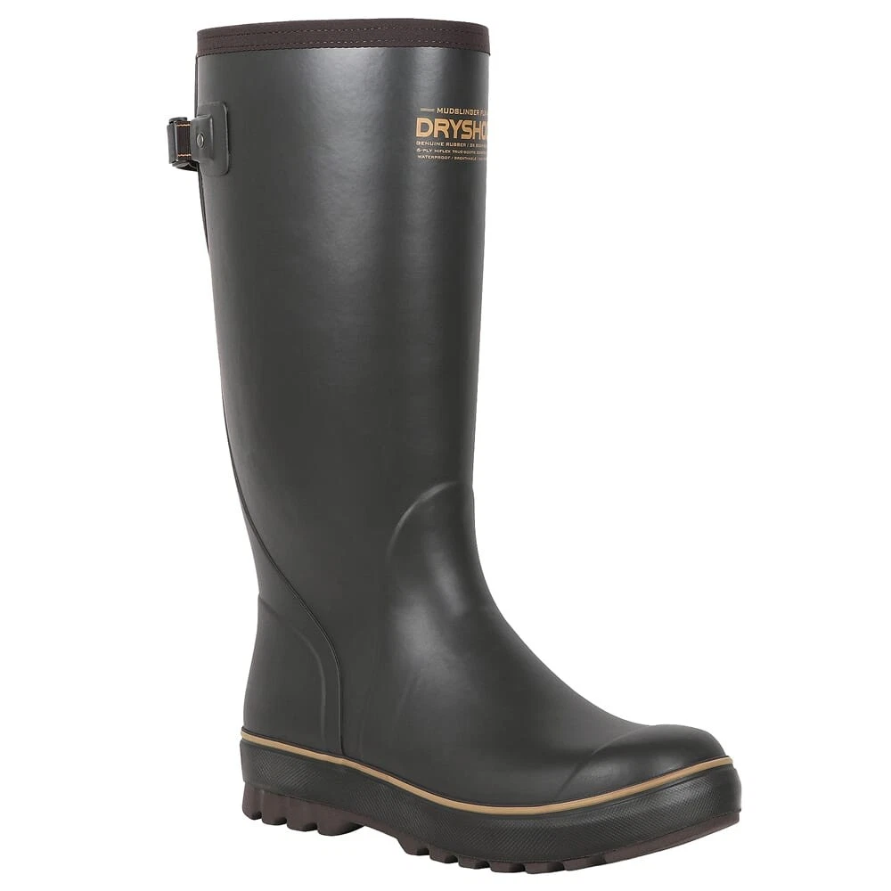 Dryshod Mudslinger FLX Gusset Brown Waterproof Boots