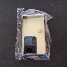 BLANK Back Cover Chrome Back Panel iPod Classic 5th / 6th/7th Generation THIN