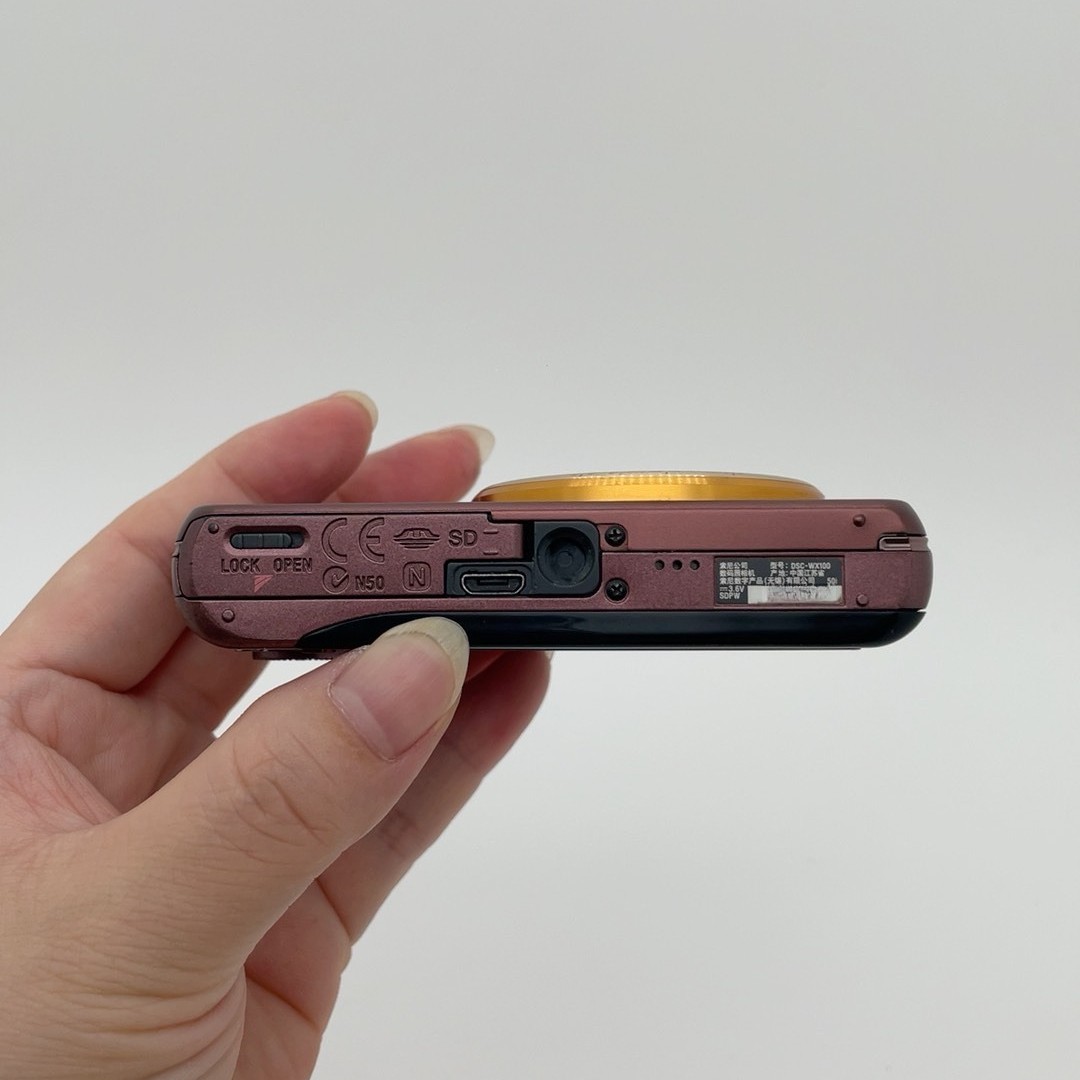 SONY Cyber Shot DSC-WX100 Digital Camera 18.2MP 10xOptical Zoom
