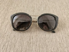 Burberry BE 4251Q 3001/T3 Womens Sunglasses 140mm Black Frame made in Italy