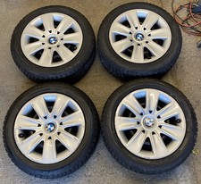 Genuine BMW 1/2/3/4 Series E/F Models Steel Wheels Set+winter Tyres
