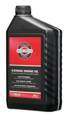 Original Briggs & Stratton Motorenöl 2 Liter SAE 30 4-Takt Motorenöl 100008 E