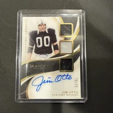 2019 Jim Otto Panini Immaculate Players Collection Patch Auto /99 #PCA-JOT 🔥🔥
