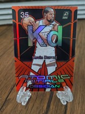 Panini Obsidian 2024-25 Atomic Initials Kevin Durant #6 Orange Flood /99