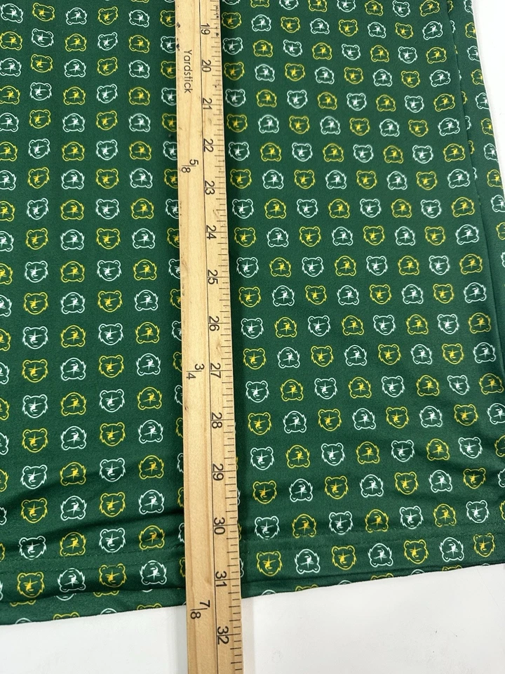 Baylor Bears SIC'EM 365 Polo Shirt Men's XL Green AOP  Performance Dri Fit - Image 3 of 4