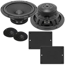 Deaf Bonce HDC-2.23 6.5" 2-Way Component Speaker System
