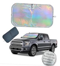 Window Shades for Car Windshield - Foldable Car Window Shades, 210T Large