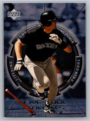 2000 Upper Deck #FT13 Larry Walker Five-Tool Talents