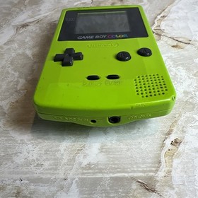 Nintendo Game Boy Color Kiwi Lime Green Handheld Console System Tested & Working