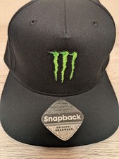 Monster Energy Snapback Cap Schwarz/Grün