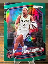 2025 Panini WNBA Prizm #10 Aari McDonald Green Prizm Variation