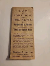 Map Of Portland, Maine And Fire Alarm  Foster Avery Co The Besse System Store